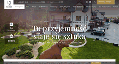 Desktop Screenshot of hotelartis.pl